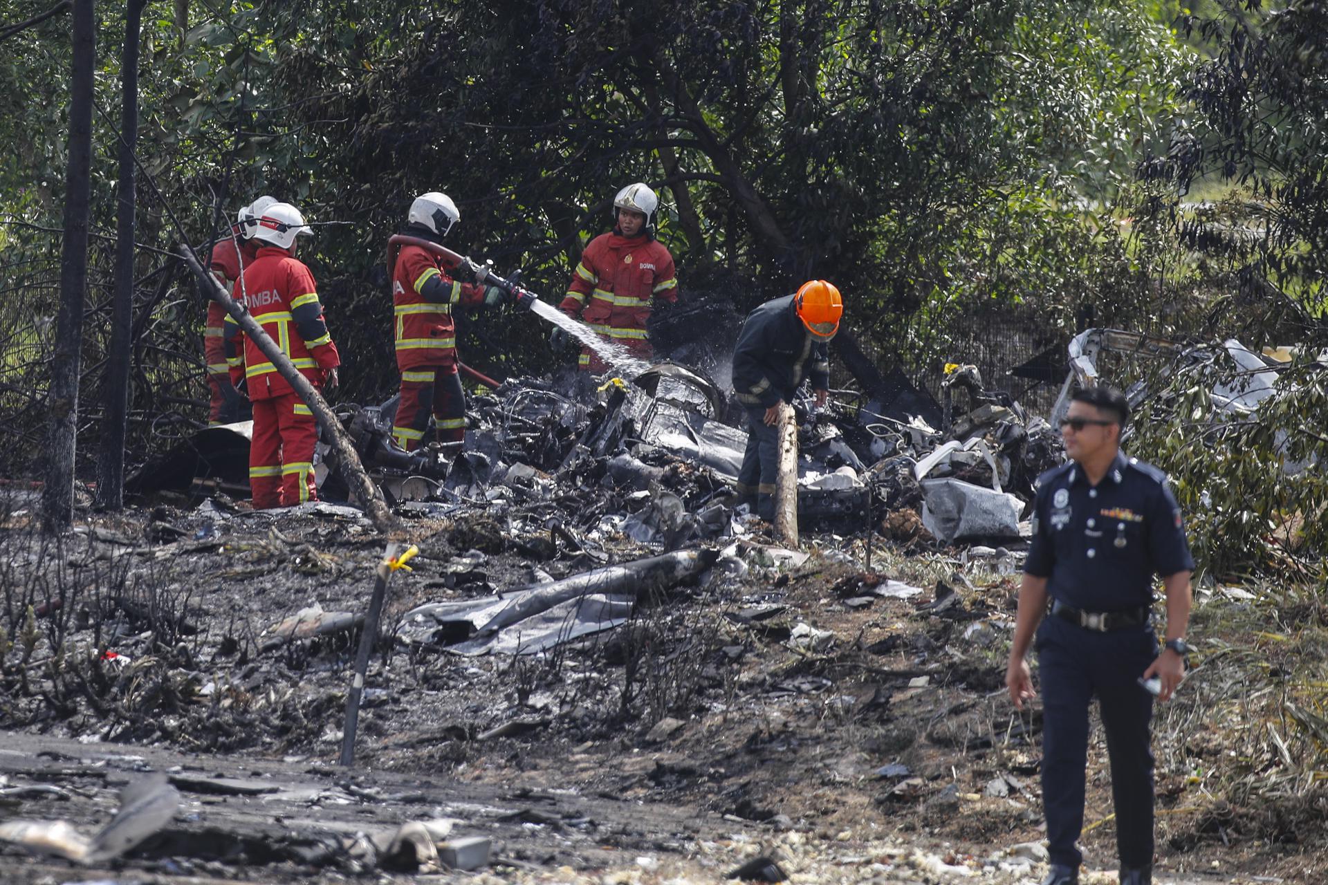 Al menos 10 muertos en accidente de avioneta en Malasia