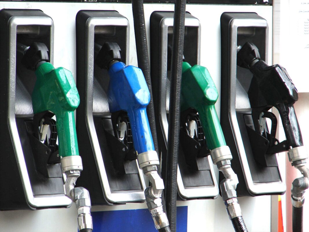 cambiar el precio de ciertos combustibles