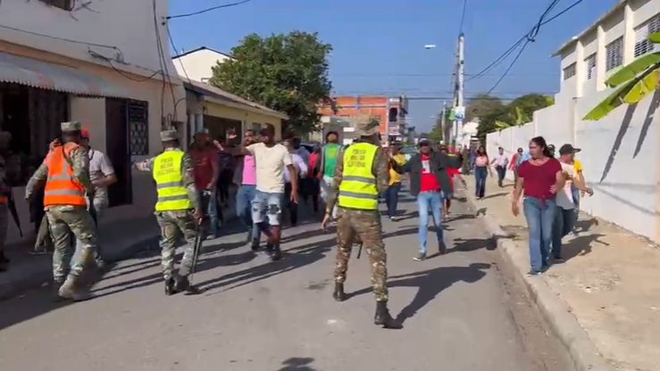 Se produce incidente entre simpatizantes del PLD y militares en Dajabón –  (República Dominicana)