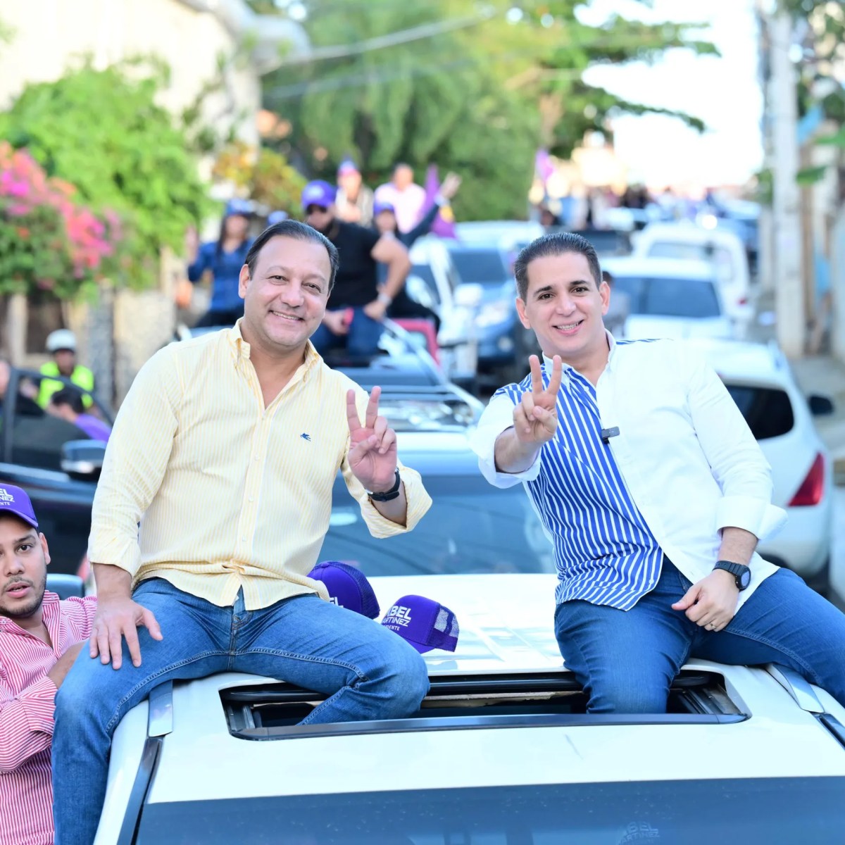 Abel Martínez y Víctor Fadul dicen ola morada cubre circunscripción tres de Santiago –  ()