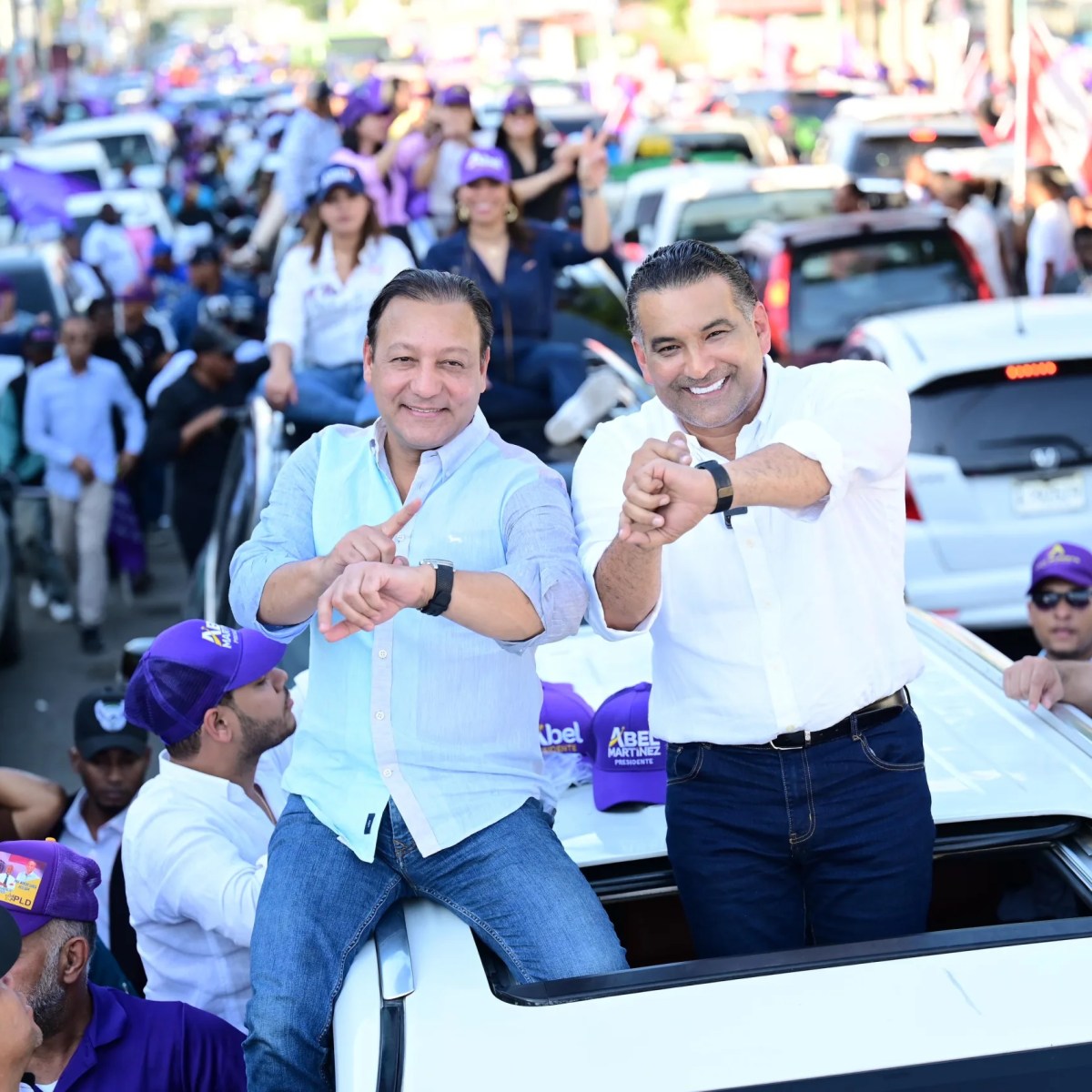 «Llegó la hora de Luis Alberto; habrá diluvio de votos morados» –  (República Dominicana)
