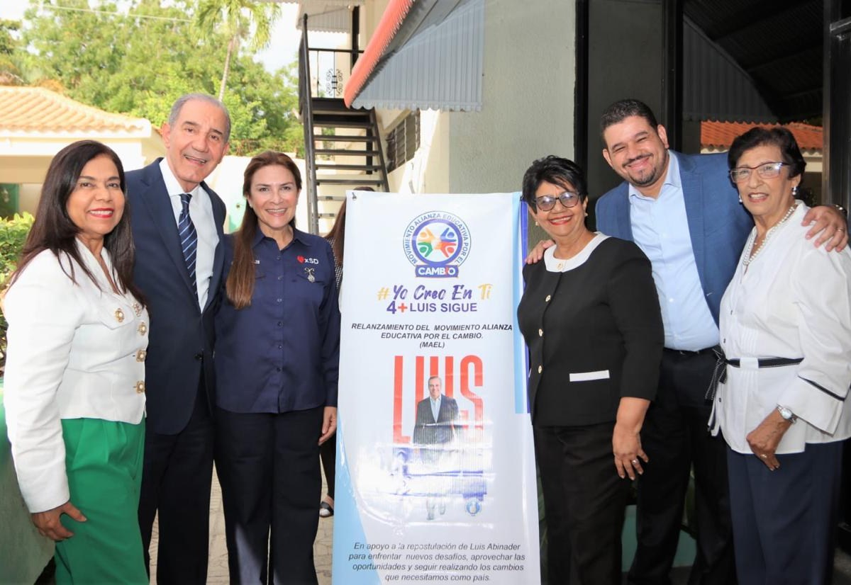 Movimiento Alianza Educativo por el Cambio reitera apoyo a Luis Abinader –  (República Dominicana)