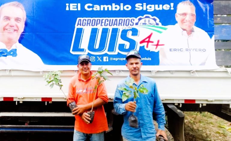 Agropecuarios con Luís realiza donación de 10,000 plantas de café a productores de San José de Ocoa –  (República Dominicana)