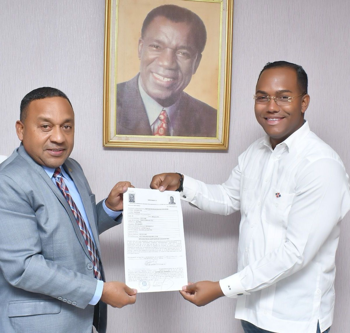 Confirmada la candidatura de Héctor Luis Bautista por el PRM para diputado por la Circunscripción #5 –  (República Dominicana)
