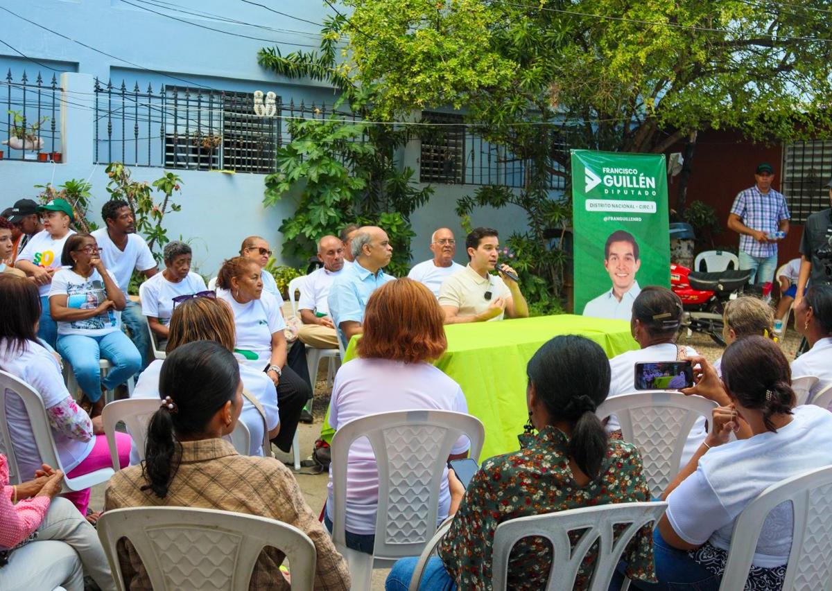 Francisco Guillén continúa Conversatorios Comunitarios para escuchar inquietudes de capitaleños –  (República Dominicana)