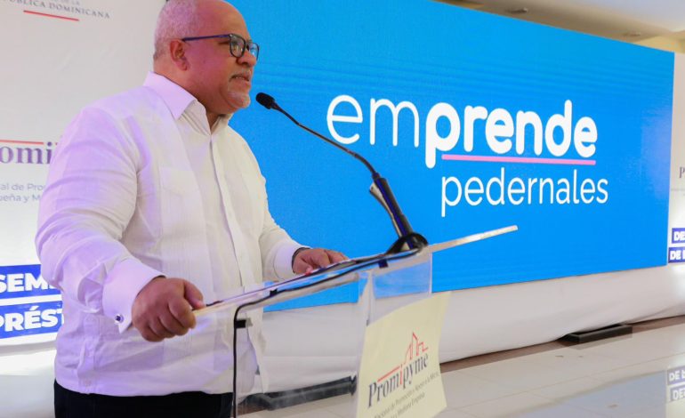 PROMIPYME lanza el programa “Emprende Pedernales” con una cartera de créditos RD$150 millones