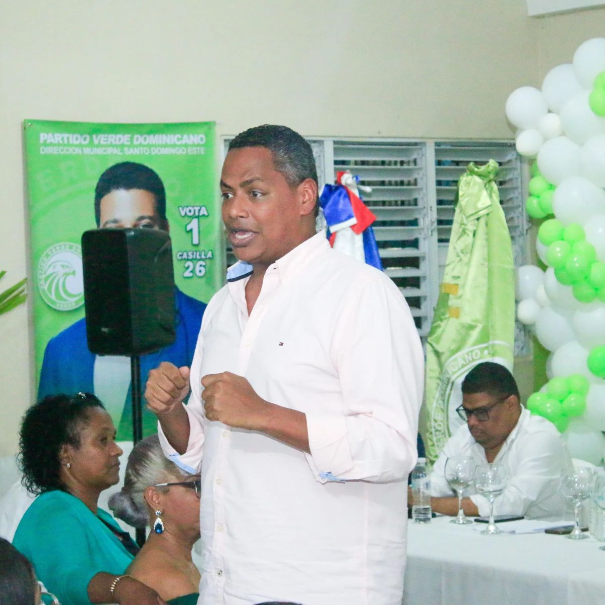 Partido Verde proclama a Bolívar Valera como su candidato a diputado –  (República Dominicana)