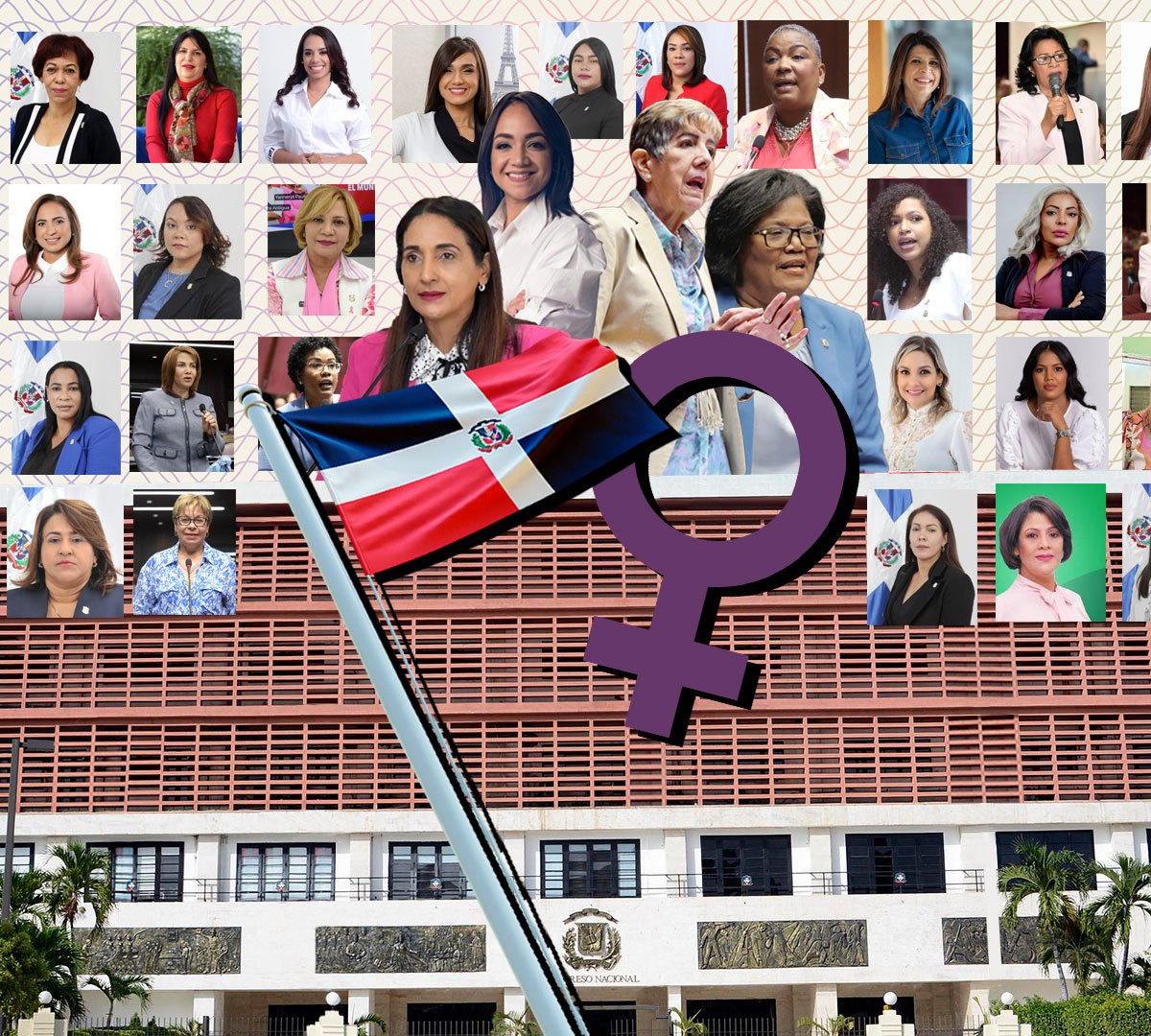 Unas 52 mujeres ocupan curules en el Congreso Nacional –  (República Dominicana)