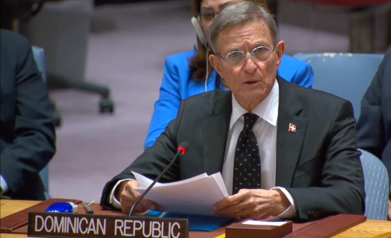 Roberto Álvarez reclama ONU sanciones violencia en Haití