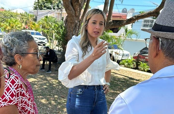 Liz Mieses lidera operativo de fumigación contra el dengue en el sector Rosmir –  (República Dominicana)