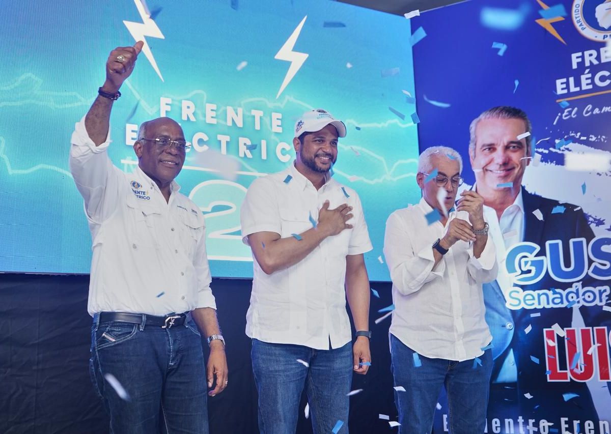 Frente Eléctrico PRM realiza concentración de apoyo a Abinader y candidatos de SC –  (República Dominicana)