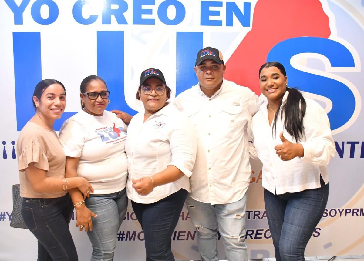 Movimiento “Yo creo en Luis” reafirmar una vez más » 4 años +” para Abinader –  (República Dominicana)